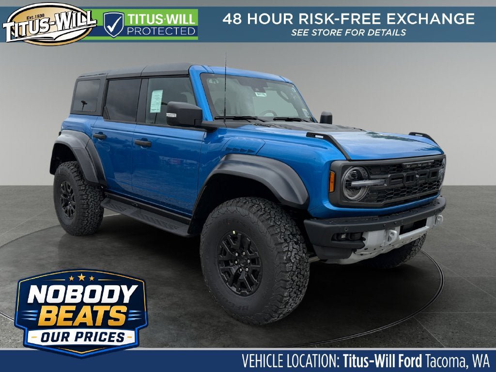 New 2026 Ford Bronco Raptor