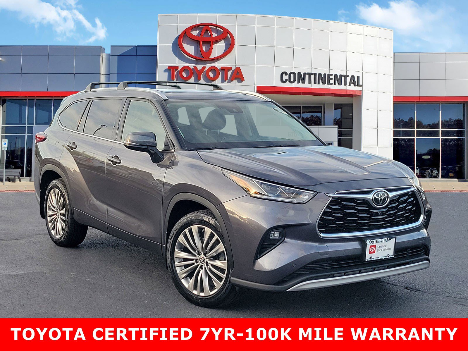 Certified 2021 Toyota Highlander Platinum