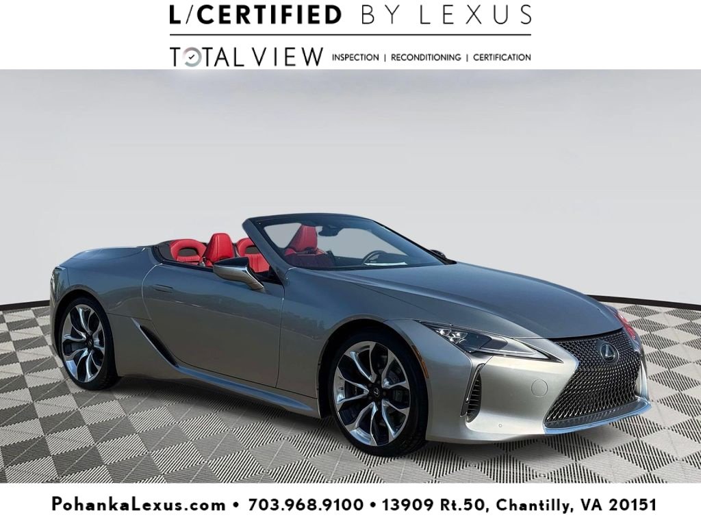 Used 2021 Lexus LC 500 Convertible w/ Touring Package