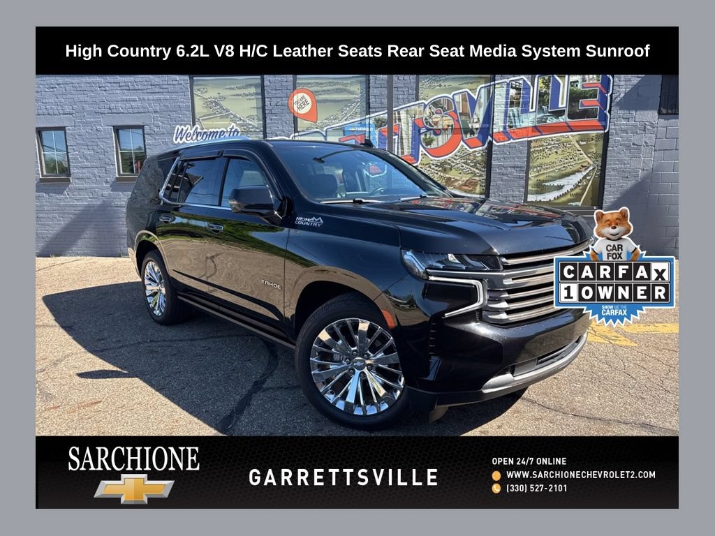 Used 2021 Chevrolet Tahoe High Country