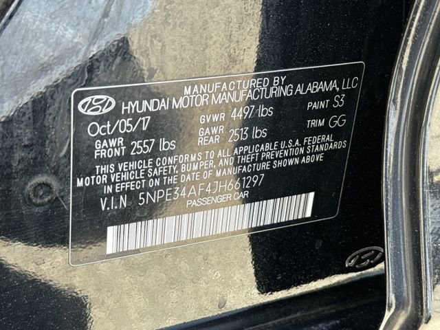 2018 Hyundai Sonata SEL