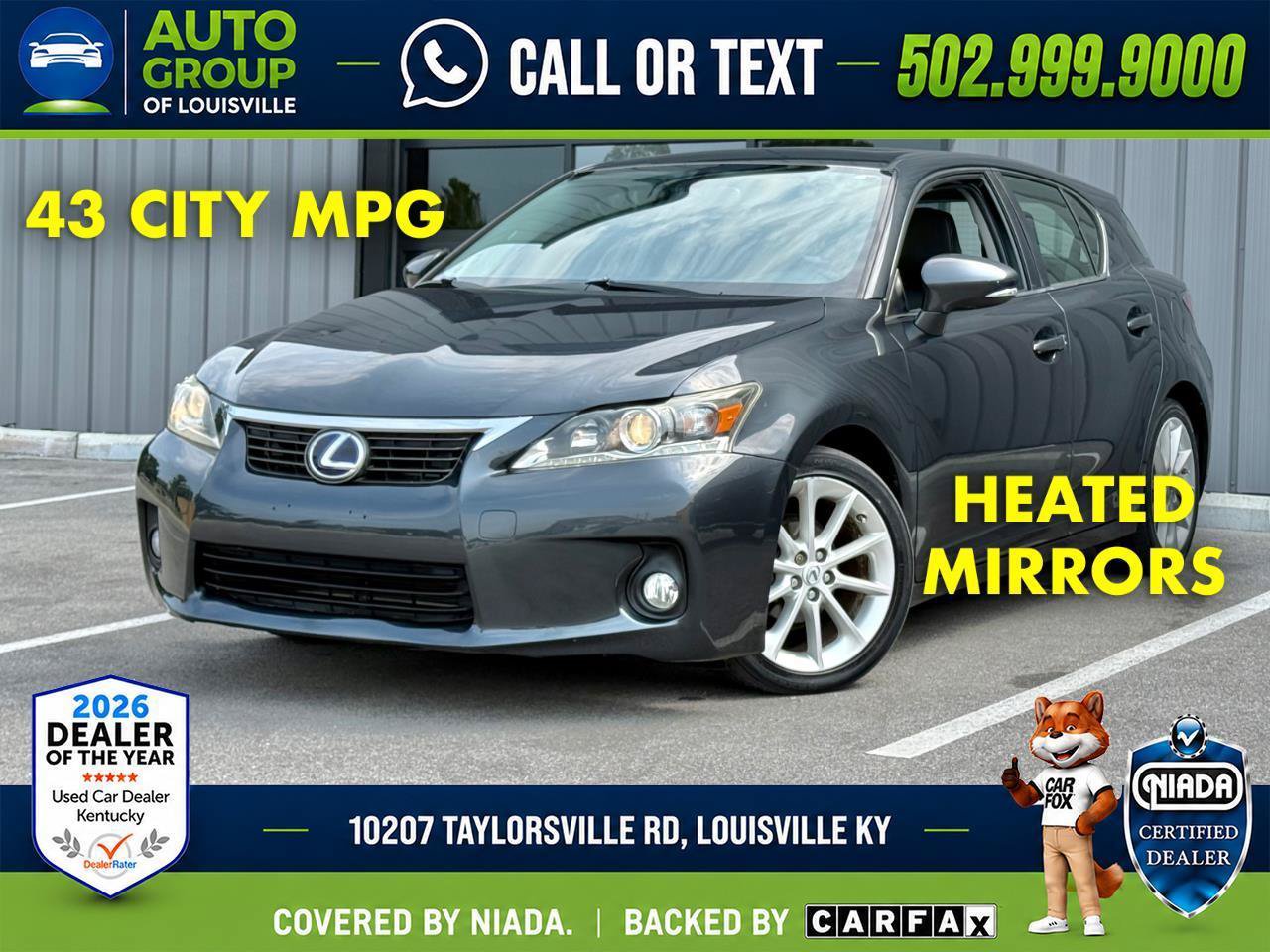 Used 2011 Lexus CT 200h Premium