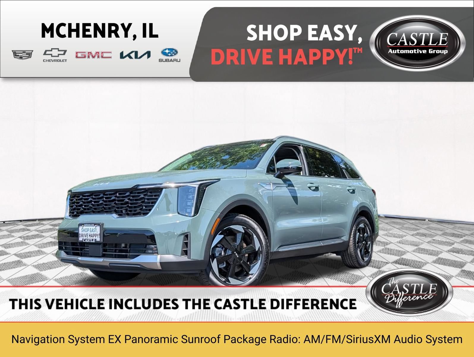 Used 2025 Kia Sorento EX w/ EX Panoramic Sunroof Package