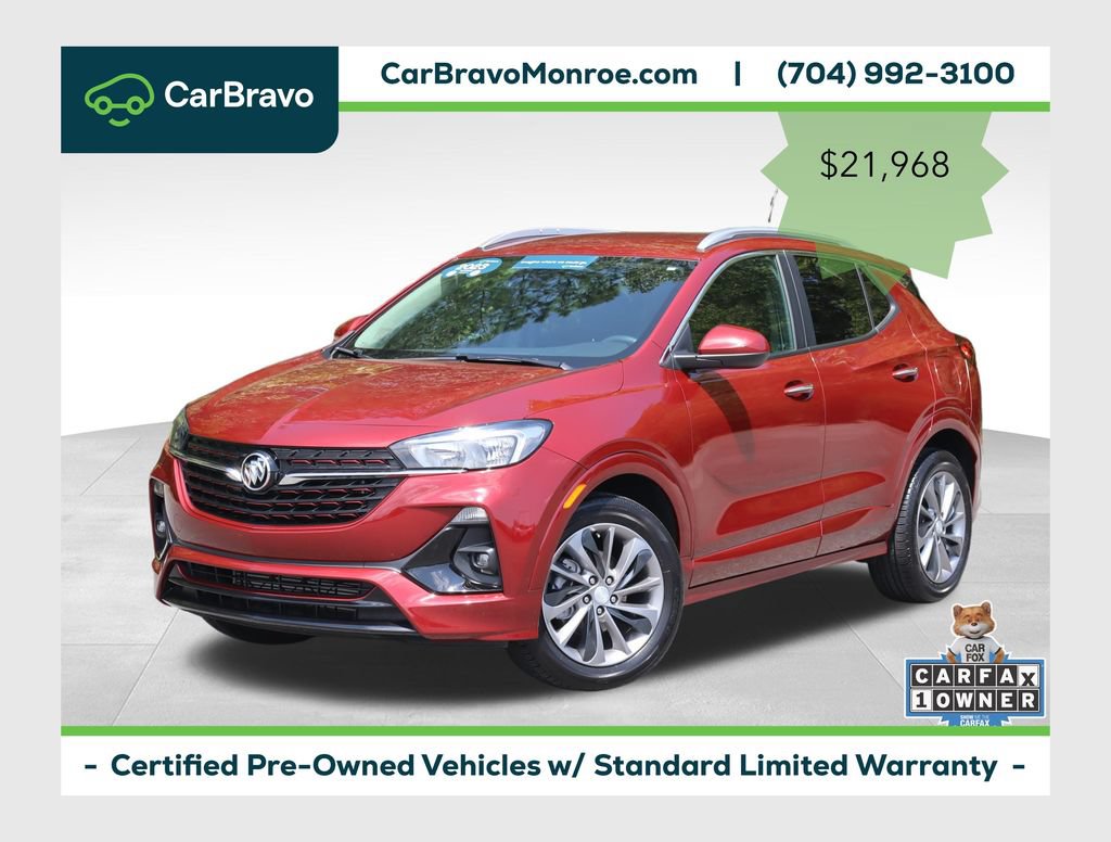 Certified 2023 Buick Encore GX Select w/ Sport Touring Package