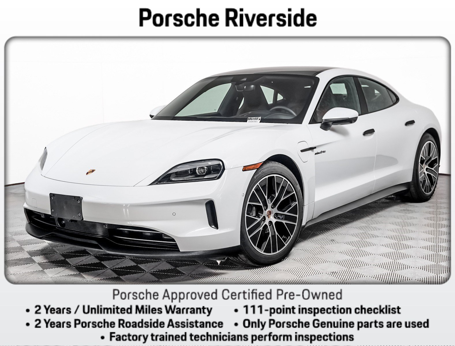 Certified 2025 Porsche Taycan