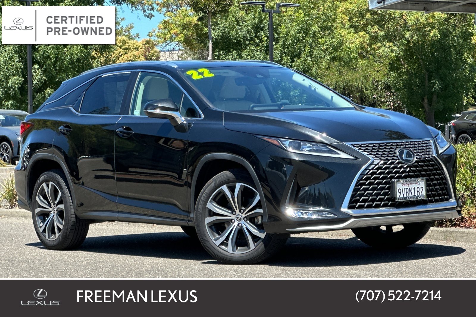Certified 2022 Lexus RX 350 AWD w/ Premium Package
