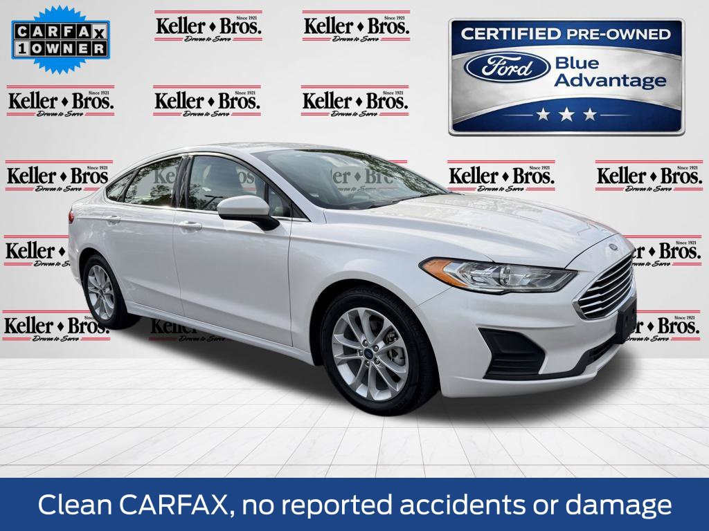 Certified 2019 Ford Fusion SE