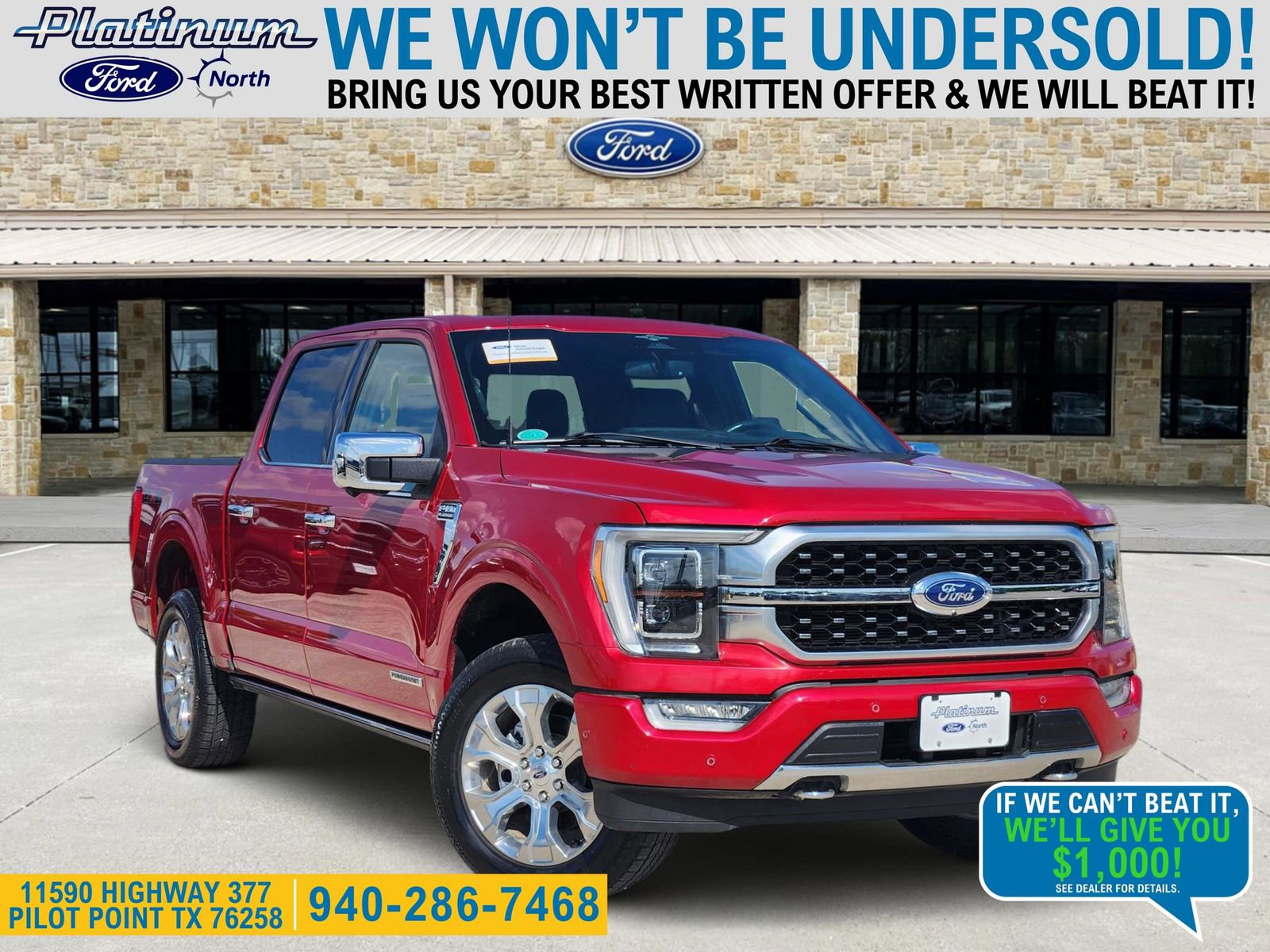 Used 2023 Ford F150 Platinum w/ Equipment Group 701A High