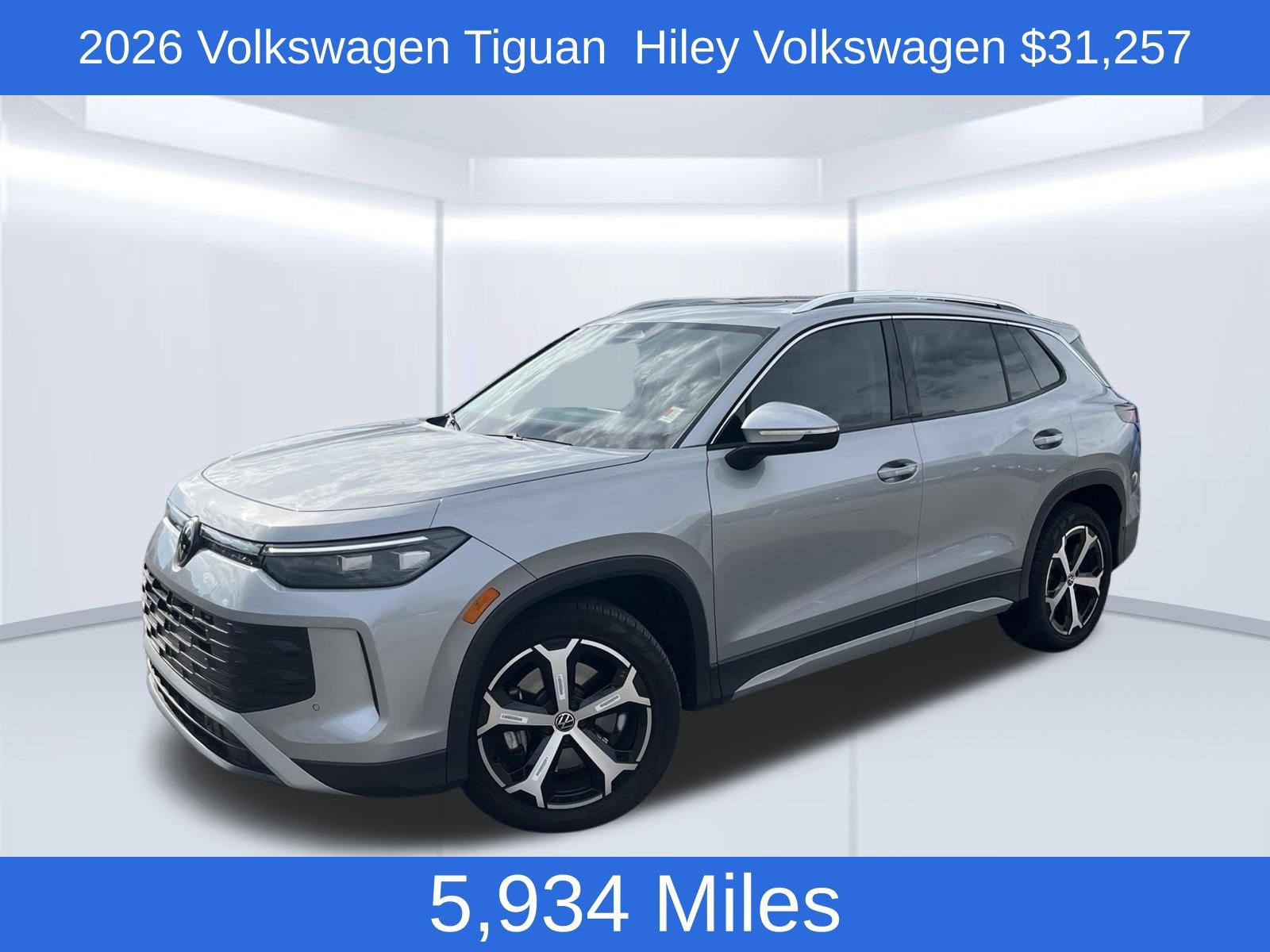 Certified 2026 Volkswagen Tiguan SE w/ Panoramic Sunroof Package