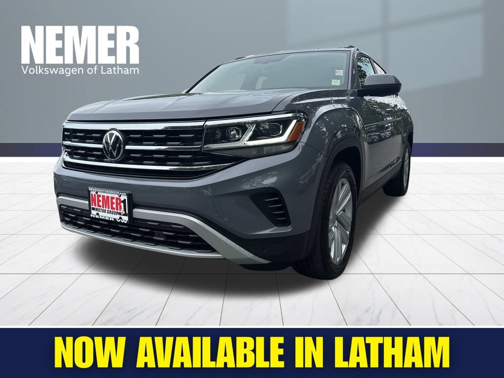 Certified 2021 Volkswagen Atlas Cross Sport SE w/ Panoramic Sunroof Package