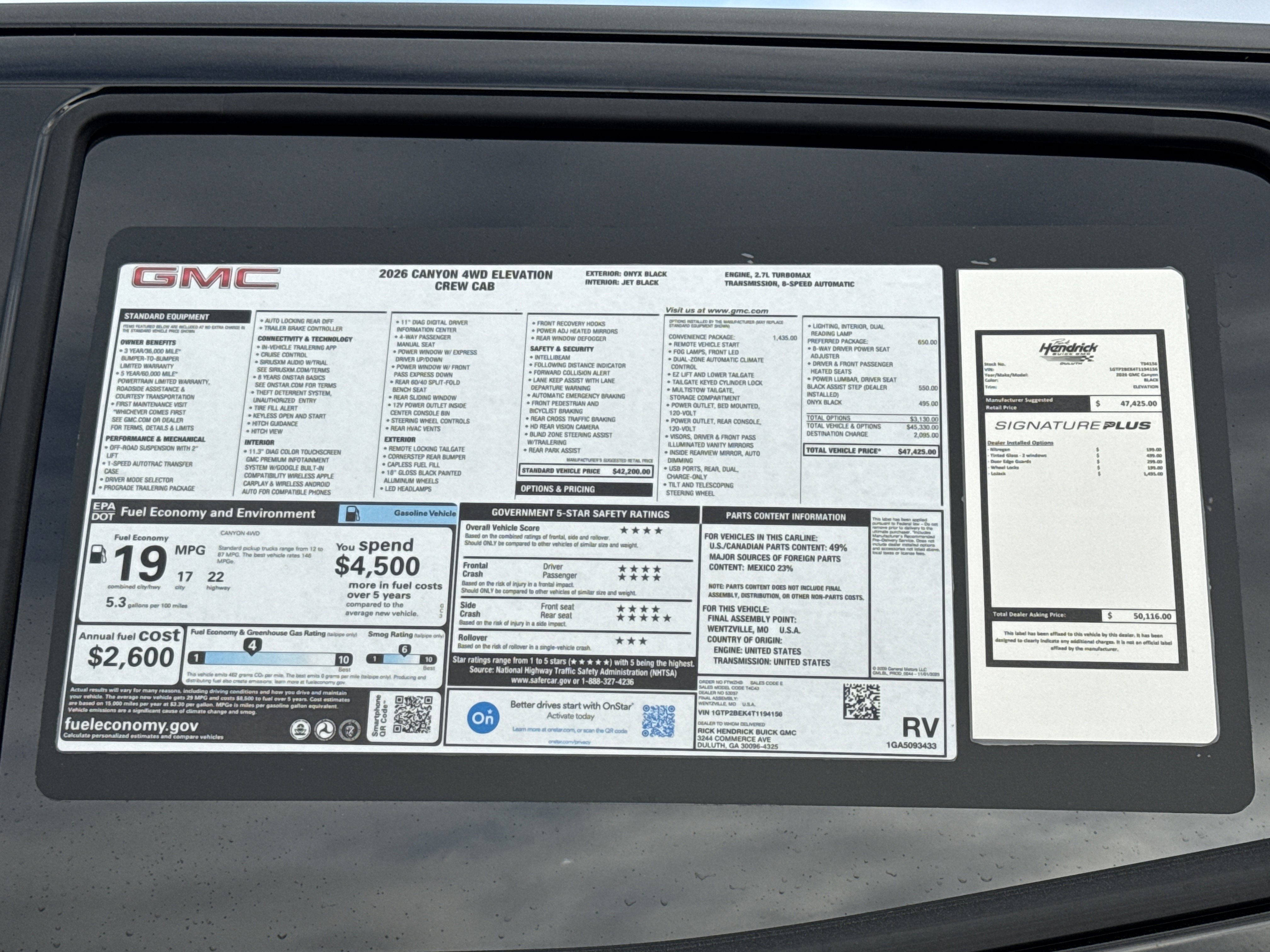 2026 GMC Canyon Elevation