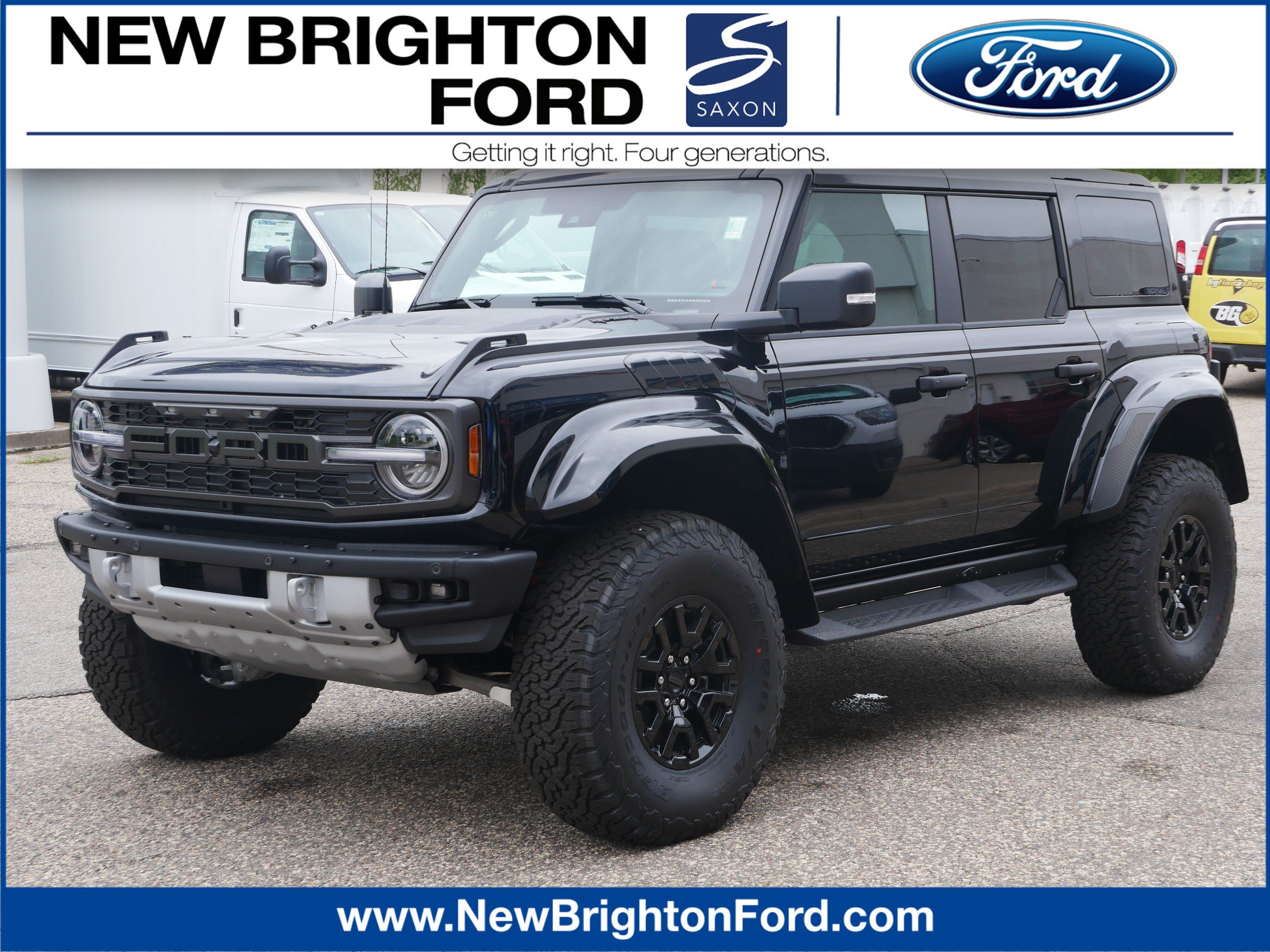New 2026 Ford Bronco Raptor w/ Interior Carbon Fiber Pack