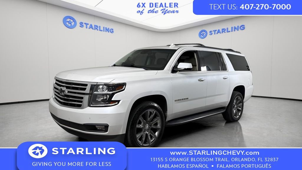 Certified 2019 Chevrolet Suburban LT w/ Luxury Package