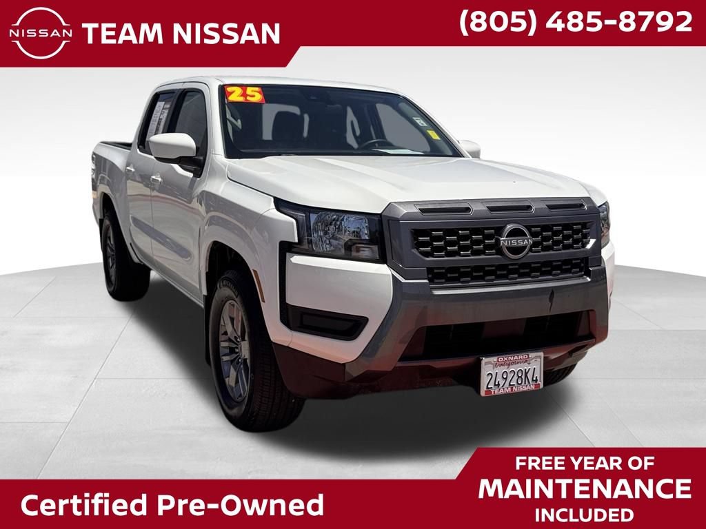 Certified 2025 Nissan Frontier SV