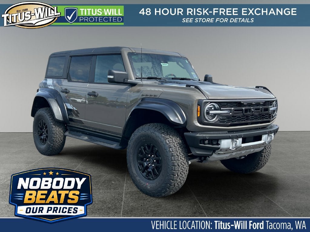 New 2026 Ford Bronco Raptor