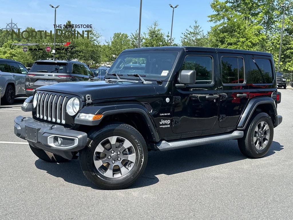 Certified 2018 Jeep Wrangler Unlimited Sahara