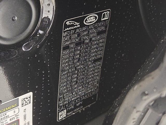 2026 Land Rover Range Rover Velar S