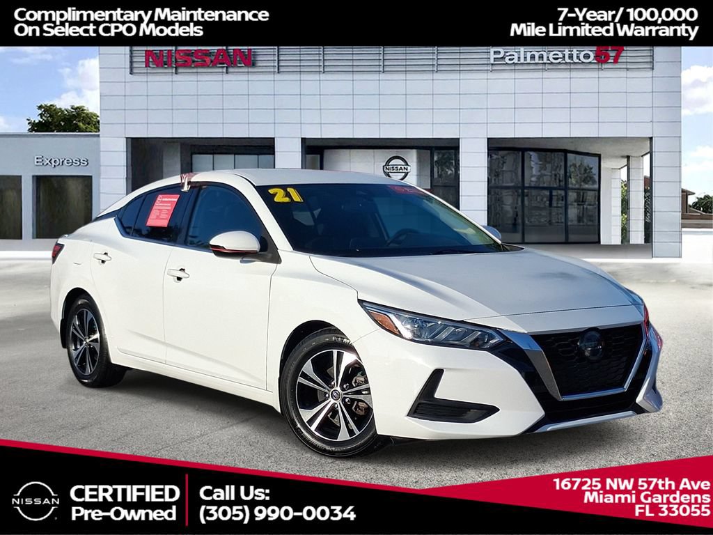 Used 2021 Nissan Sentra SV