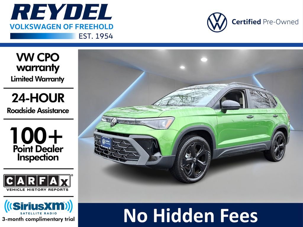 Certified 2025 Volkswagen Taos SE