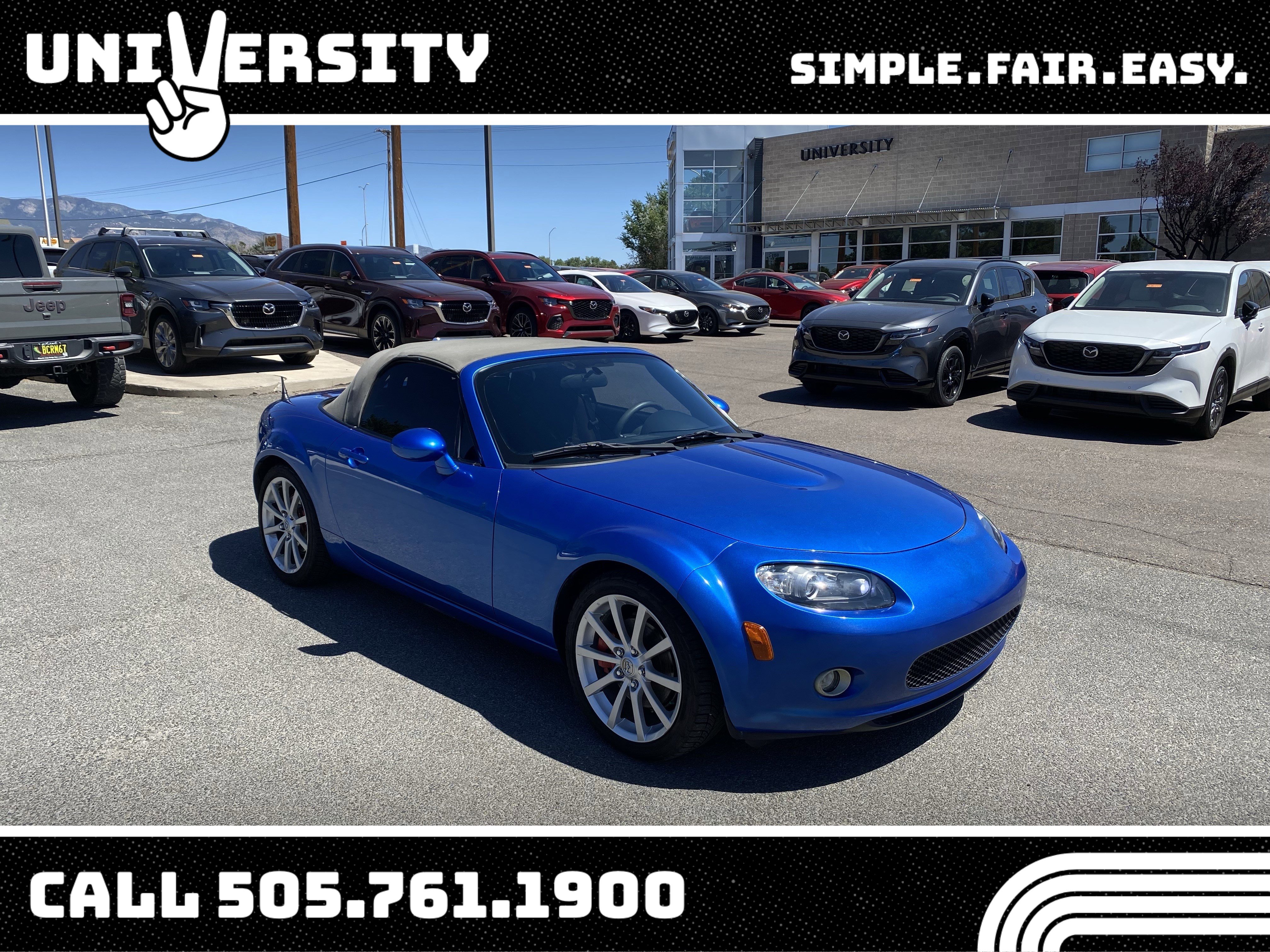 Used 2006 MAZDA MX-5 Miata Sport w/ Suspension Pkg