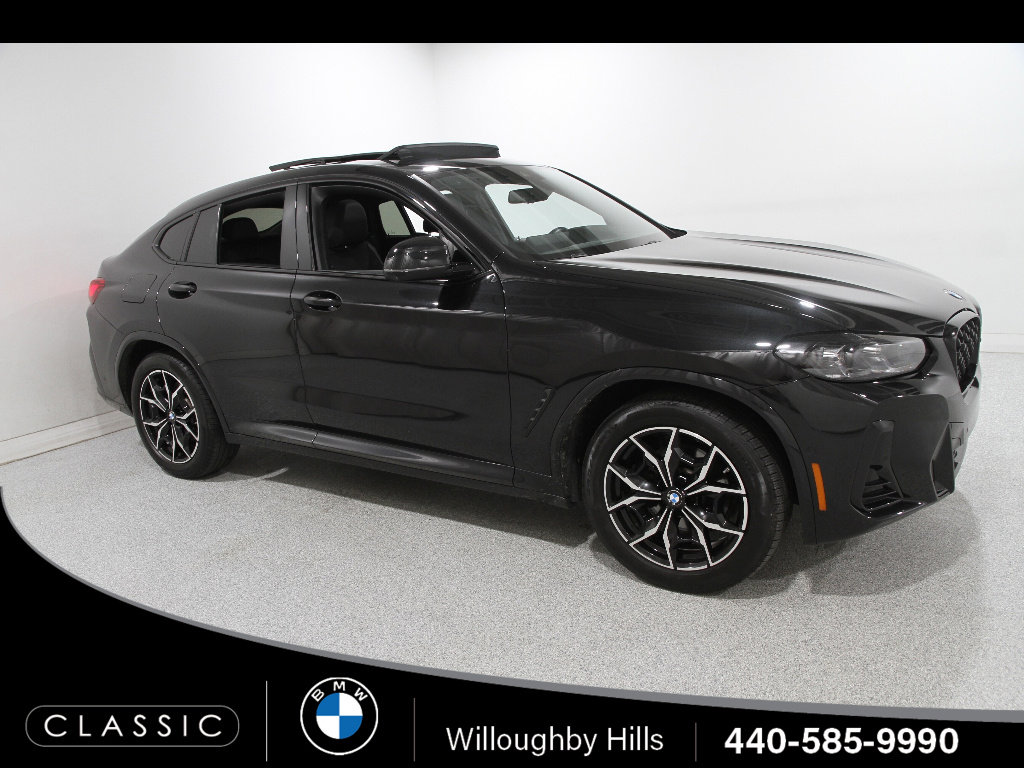 Certified 2023 BMW X4 xDrive30i w/ M Sport Package