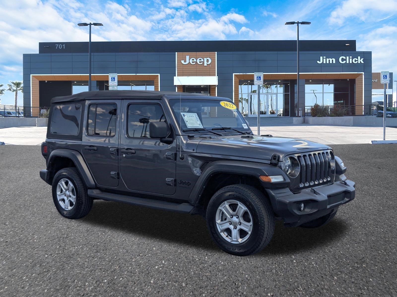 Used 2022 Jeep Wrangler Unlimited Sport
