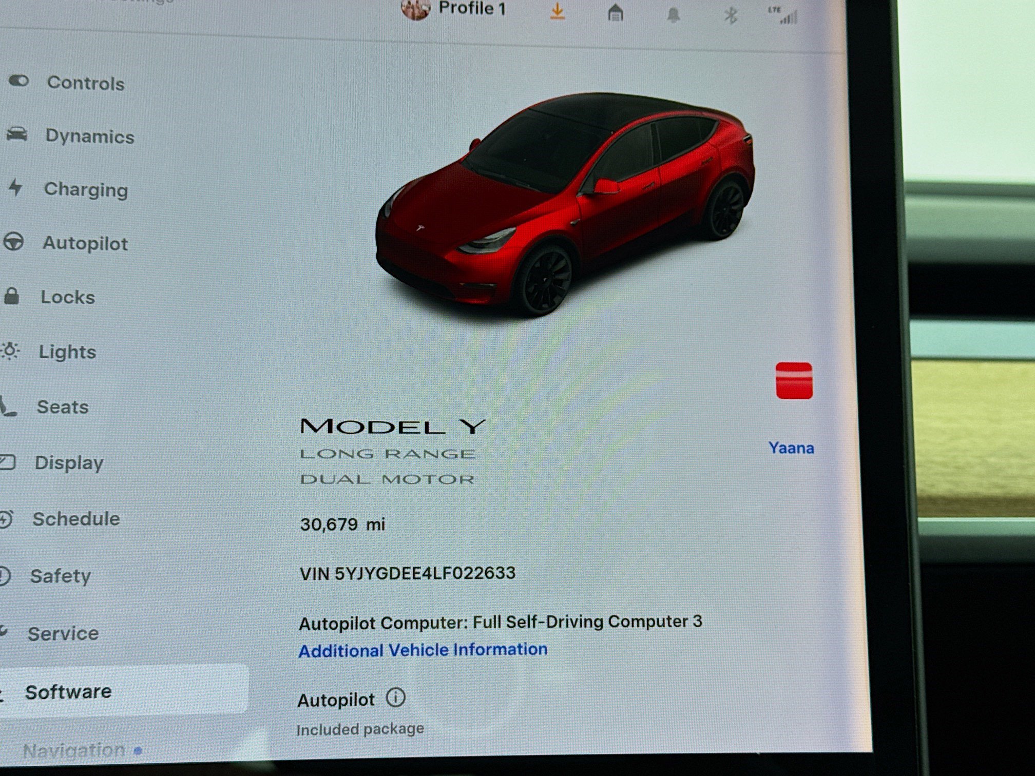 2020 Tesla Model Y Long Range