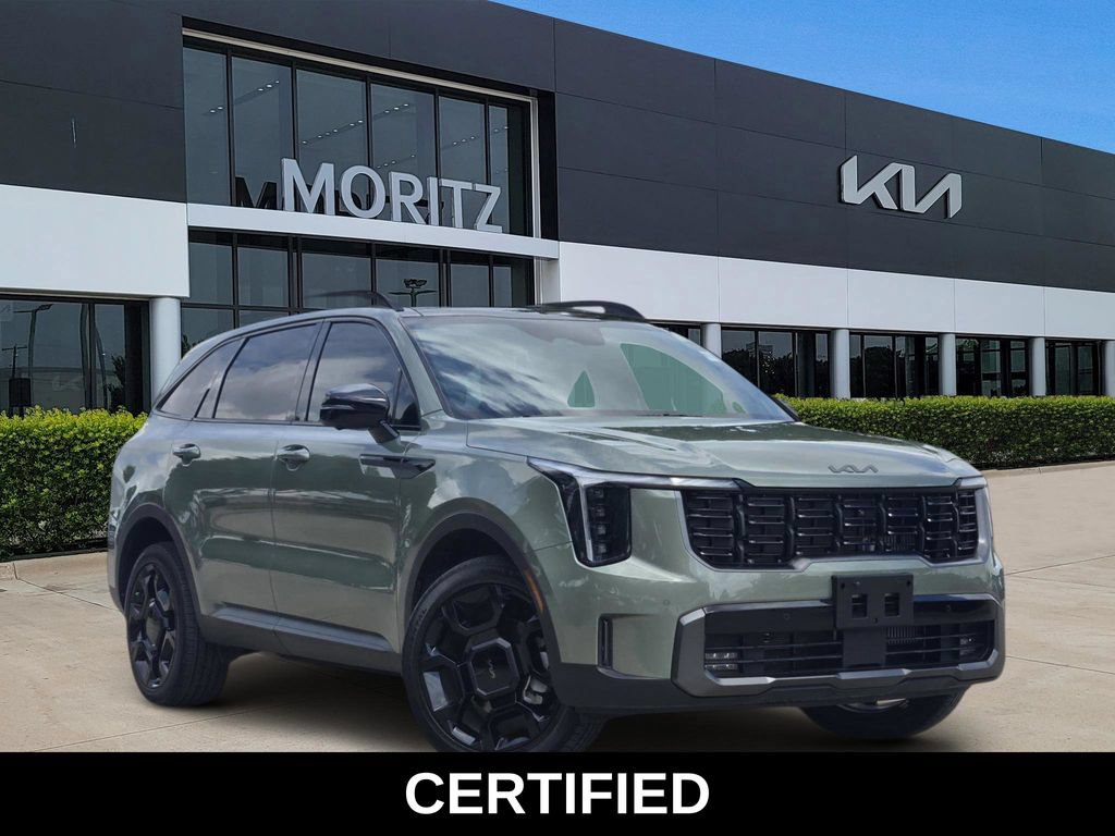 Certified 2025 Kia Sorento SX Prestige w/ Sage Leather Package