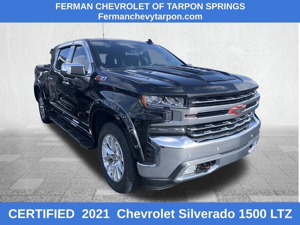 Certified 2021 Chevrolet Silverado 1500 LTZ w/ LTZ Premium Package