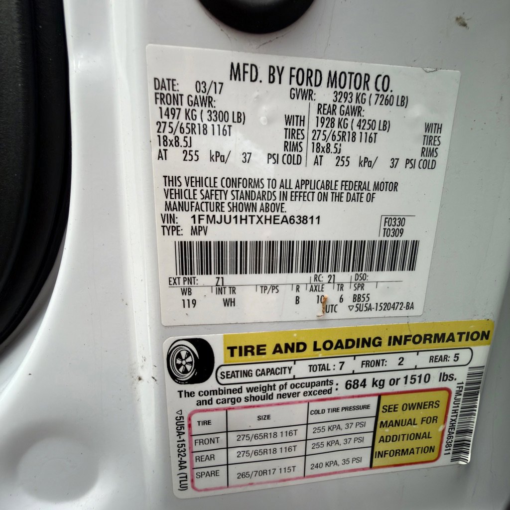 2017 Ford Expedition XLT