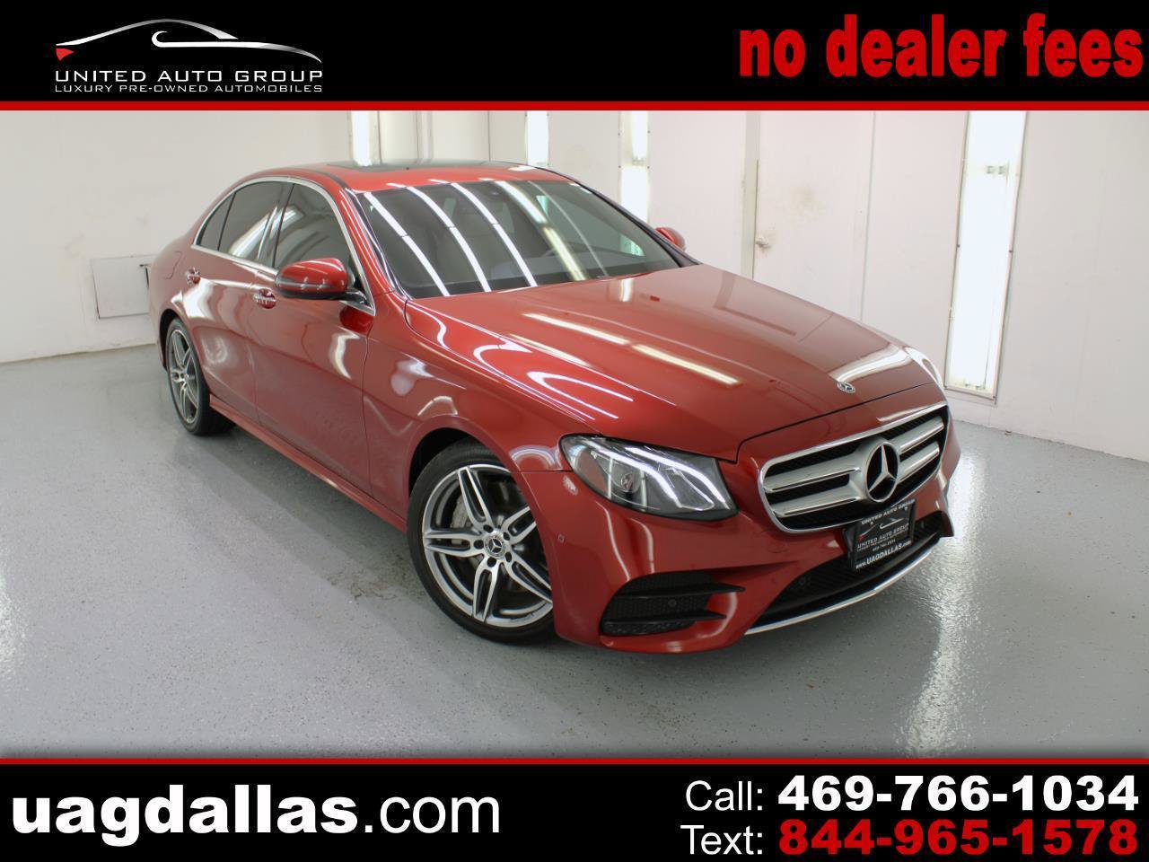 2017 Mercedes-Benz E-Class E 300 Luxury RWD Sedan for sale in Carrollton, TX