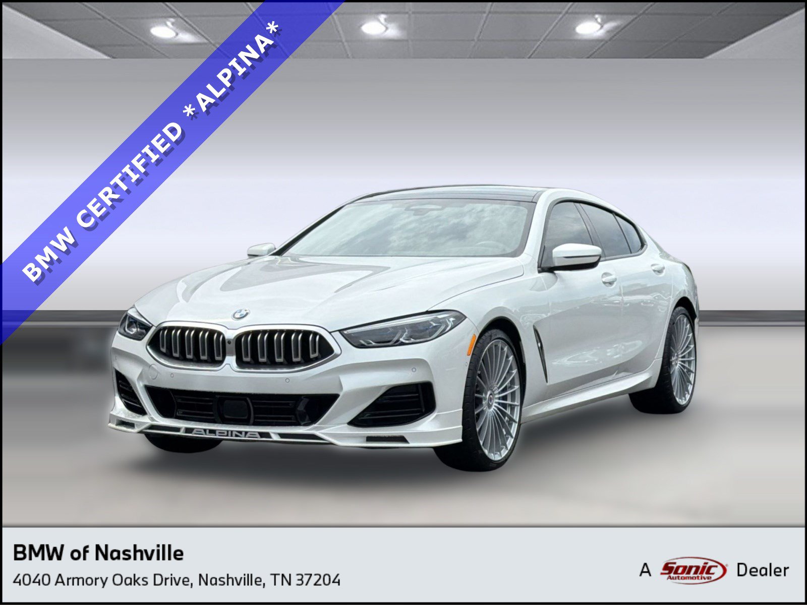 Certified 2024 BMW ALPINA B8 xDrive Gran Coupe