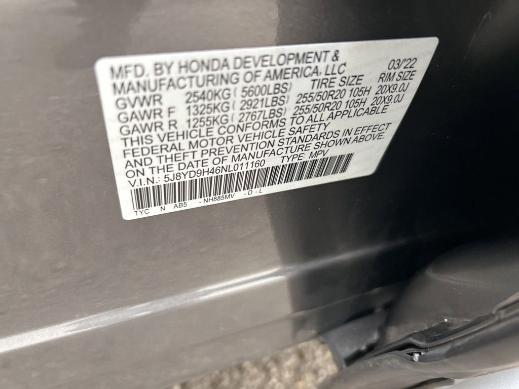 2022 Acura MDX FWD w/ Technology Package