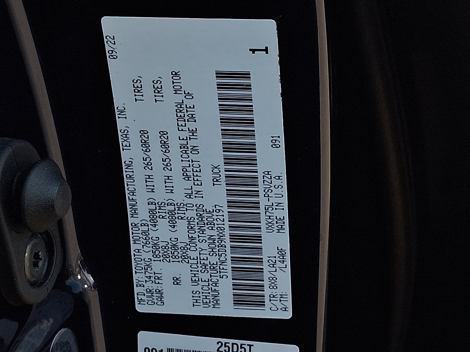 2022 Toyota Tundra Platinum