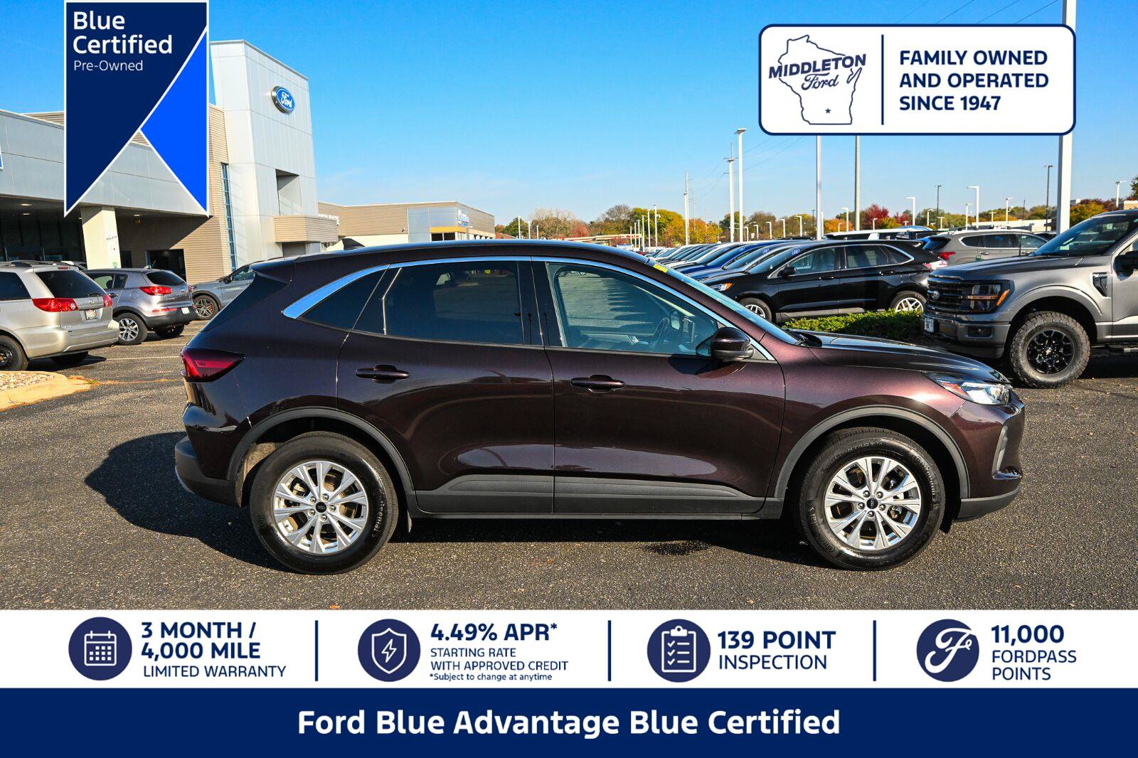 Certified 2023 Ford Escape Active w/ Tech Pack #2