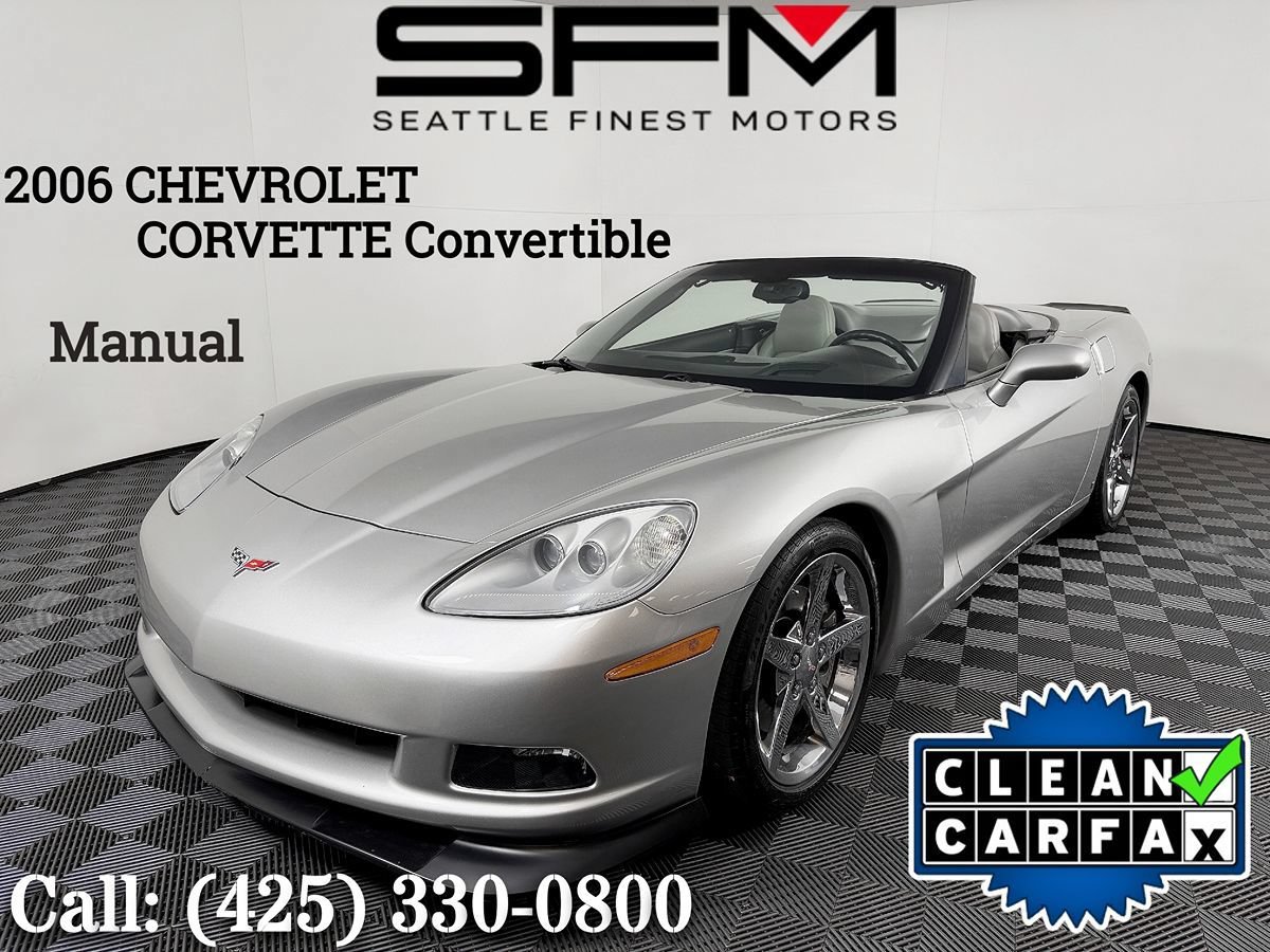 Used 2006 Chevrolet Corvette Convertible w/ Preferred Equipment Group