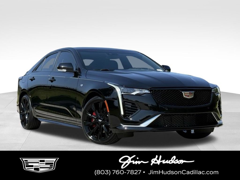 Certified 2023 Cadillac CT4 Sport w/ LPO, ONYX Package
