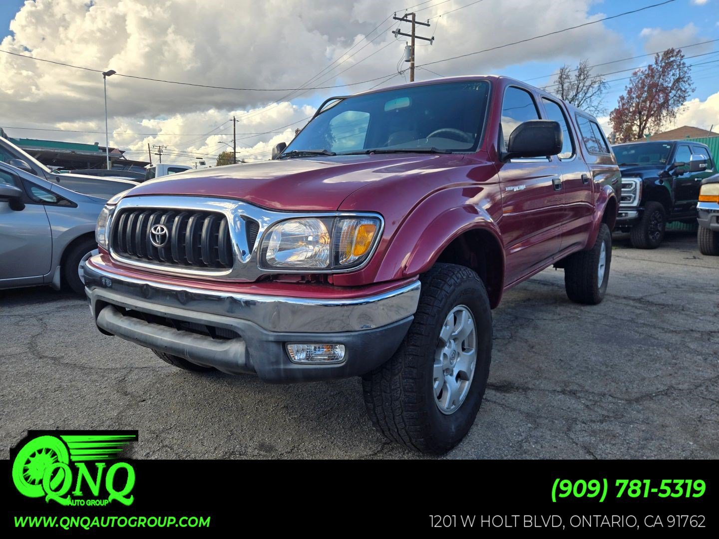 Used 2002 Toyota Tacoma PreRunner w/ SR5 Pkg w/ Chrome Pkg