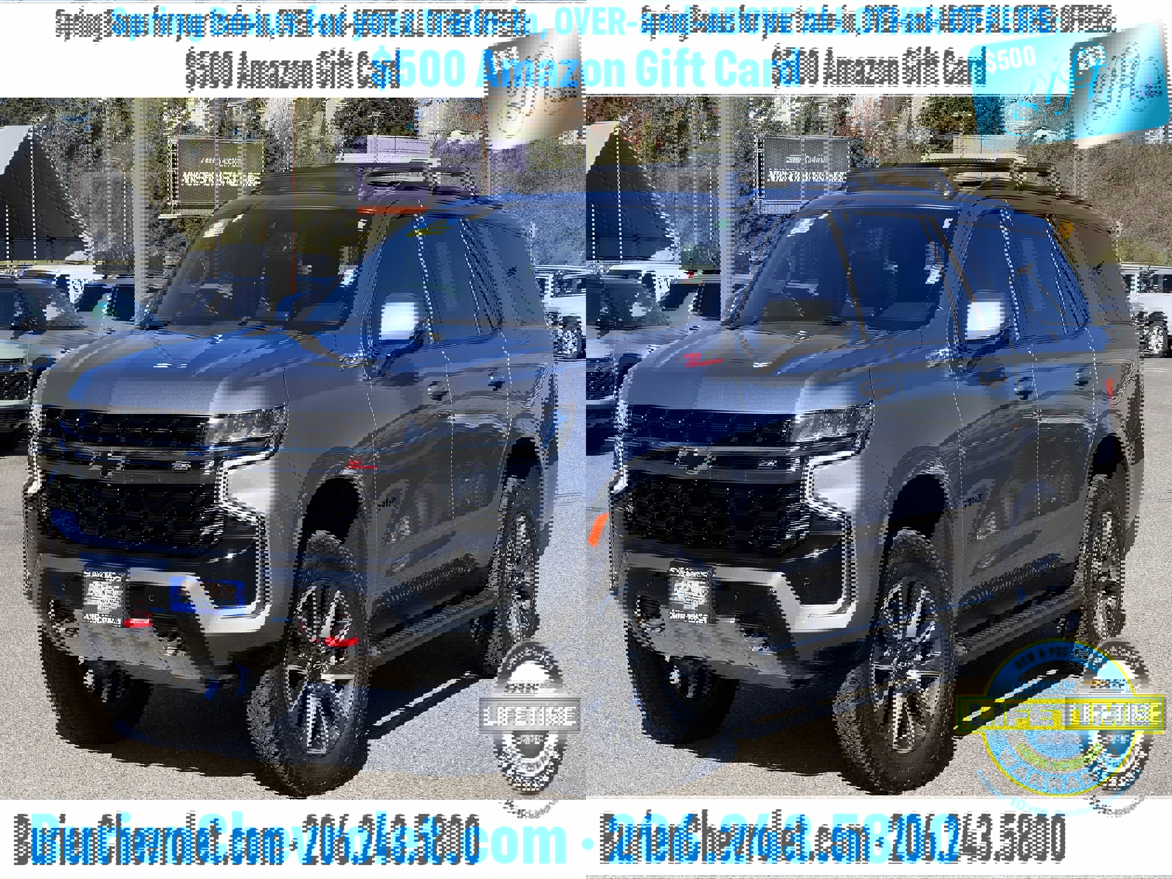 Used 2021 Chevrolet Tahoe Z71 w/ Z71 Signature Package