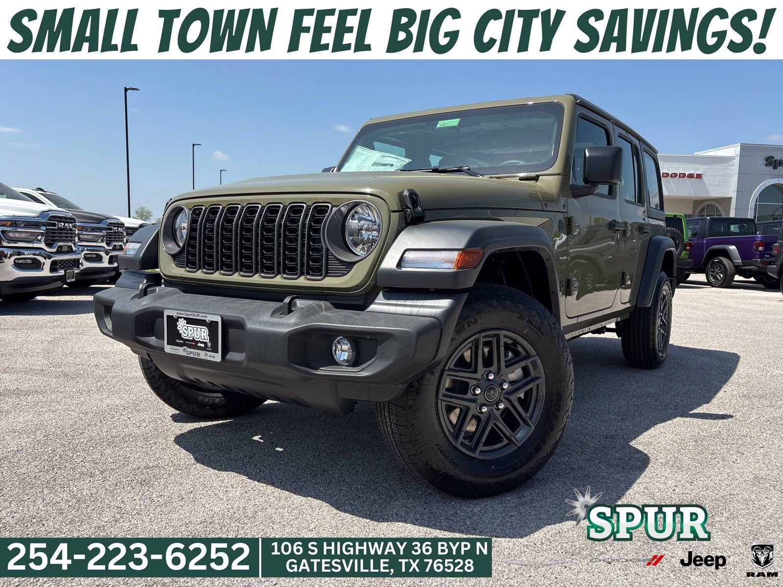 New 2026 Jeep Wrangler Unlimited Sport