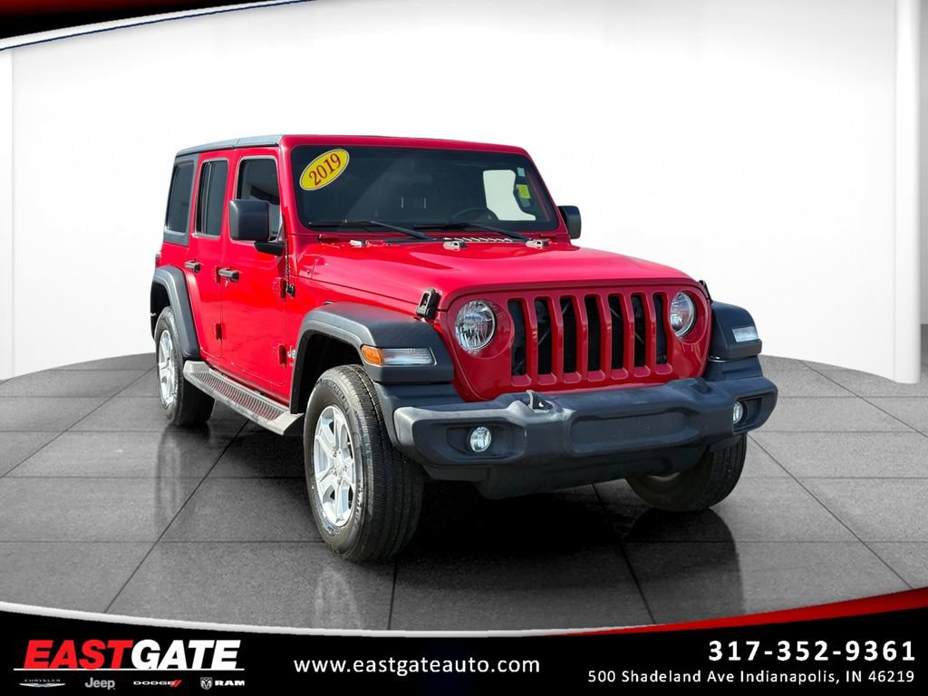 Used 2019 Jeep Wrangler Unlimited Sport S