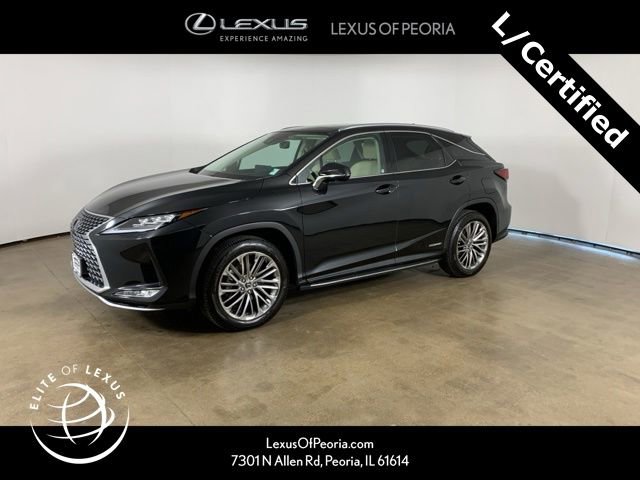 Certified 2022 Lexus RX 450h AWD w/ Luxury Package