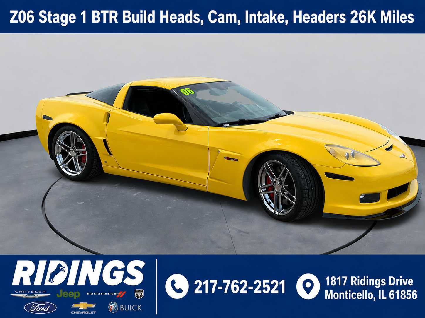 Used 2006 Chevrolet Corvette Z06