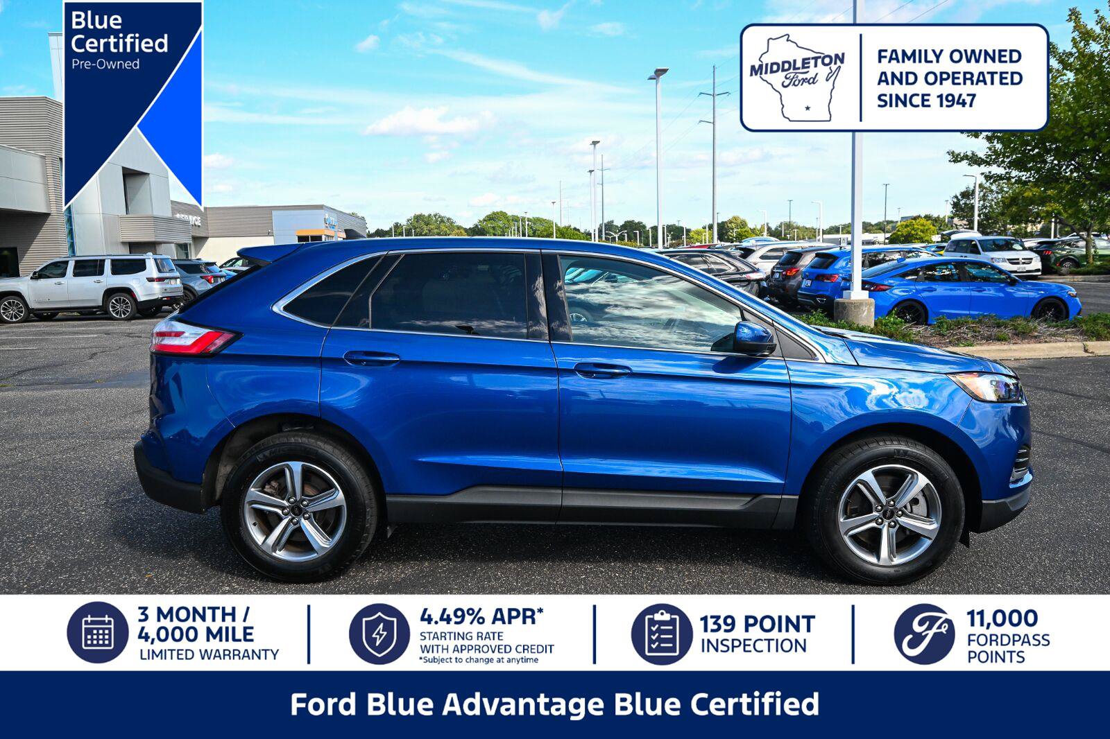 Certified 2024 Ford Edge SEL w/ Convenience Package