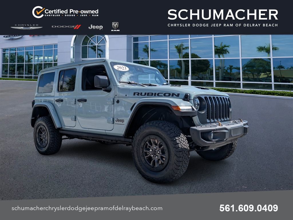 Certified 2023 Jeep Wrangler Unlimited Rubicon 392