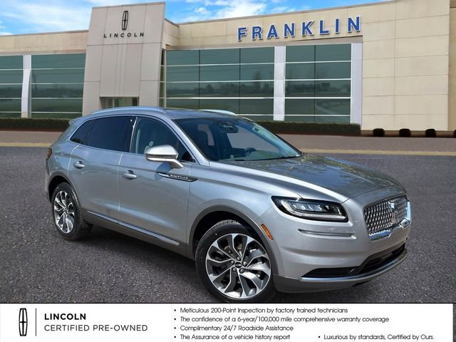 Certified 2023 Lincoln Nautilus Reserve
