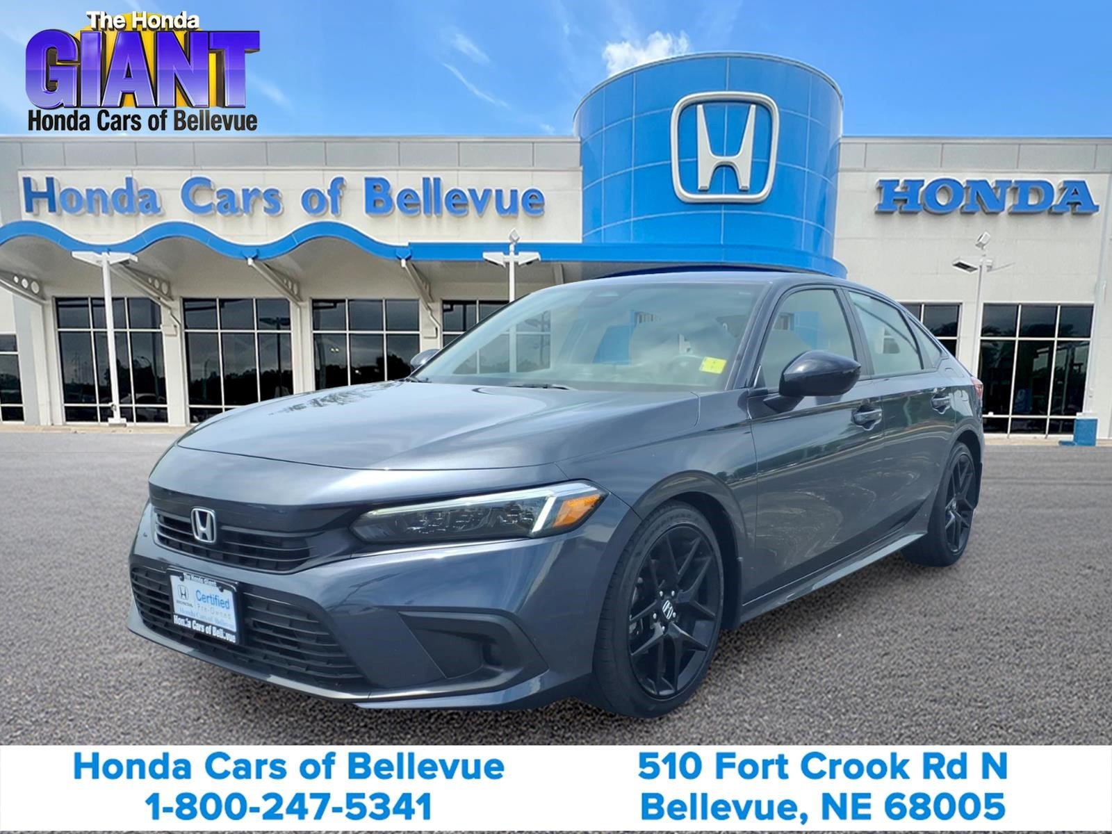 Certified 2022 Honda Civic Sport
