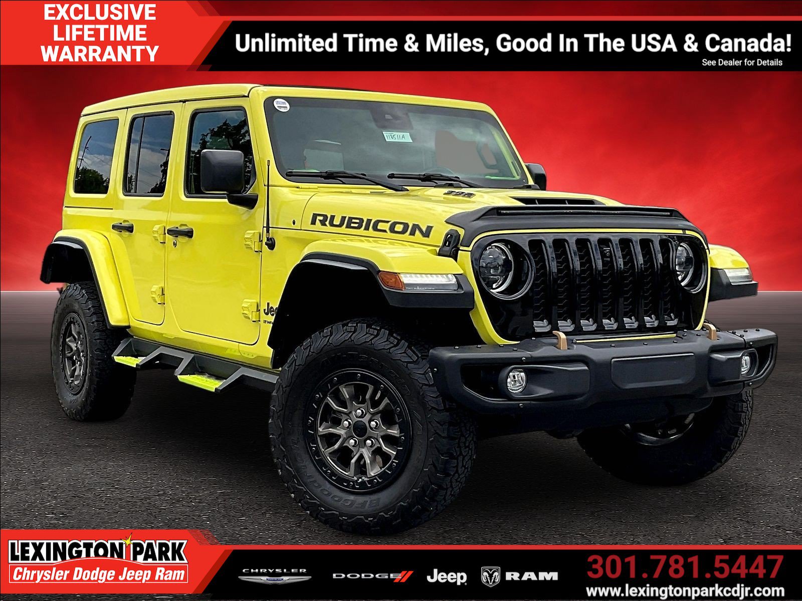 Used 2023 Jeep Wrangler Unlimited Rubicon 392 w/ Xtreme Recon 35" Tire Package
