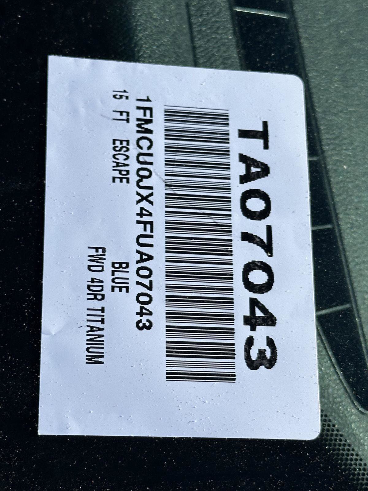 2015 Ford Escape Titanium