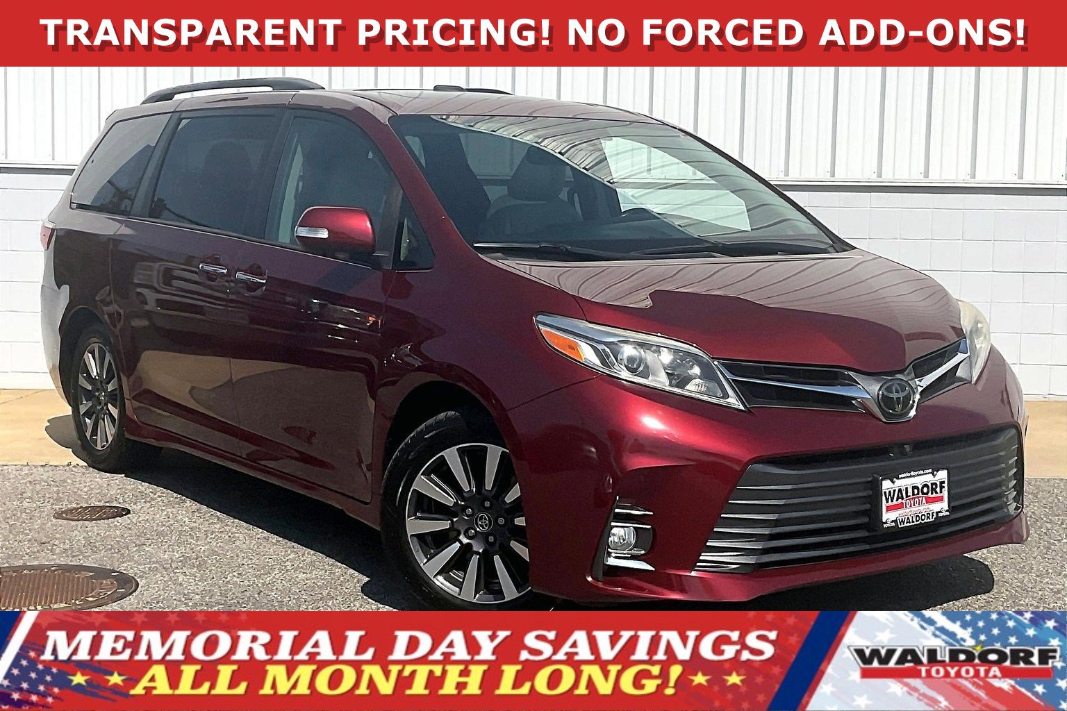 Used 2019 Toyota Sienna Limited Premium